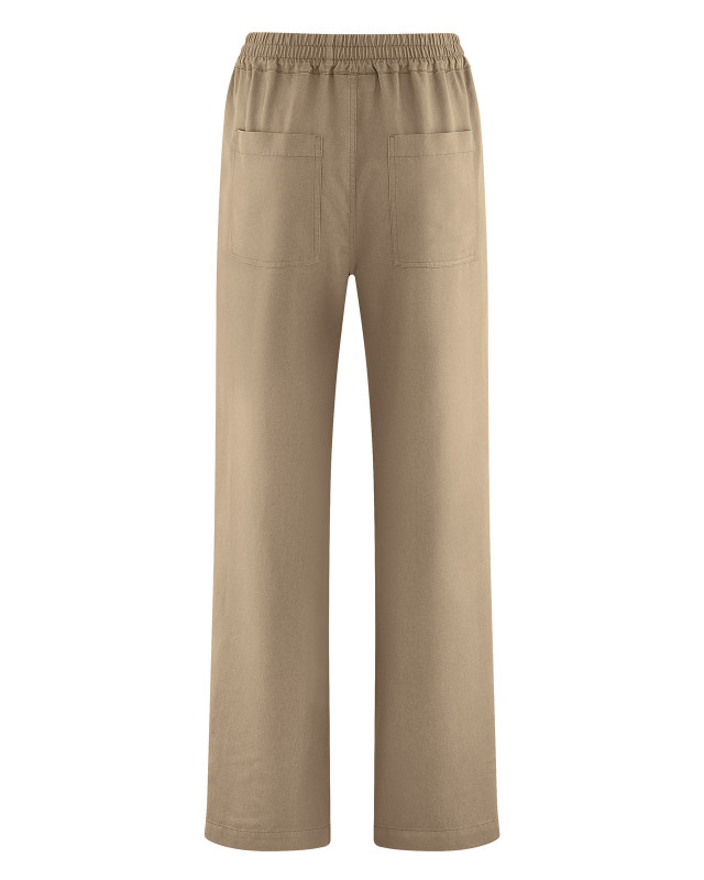 HempAge Hanf Hose - Farbe shitake aus 100% Lyocell